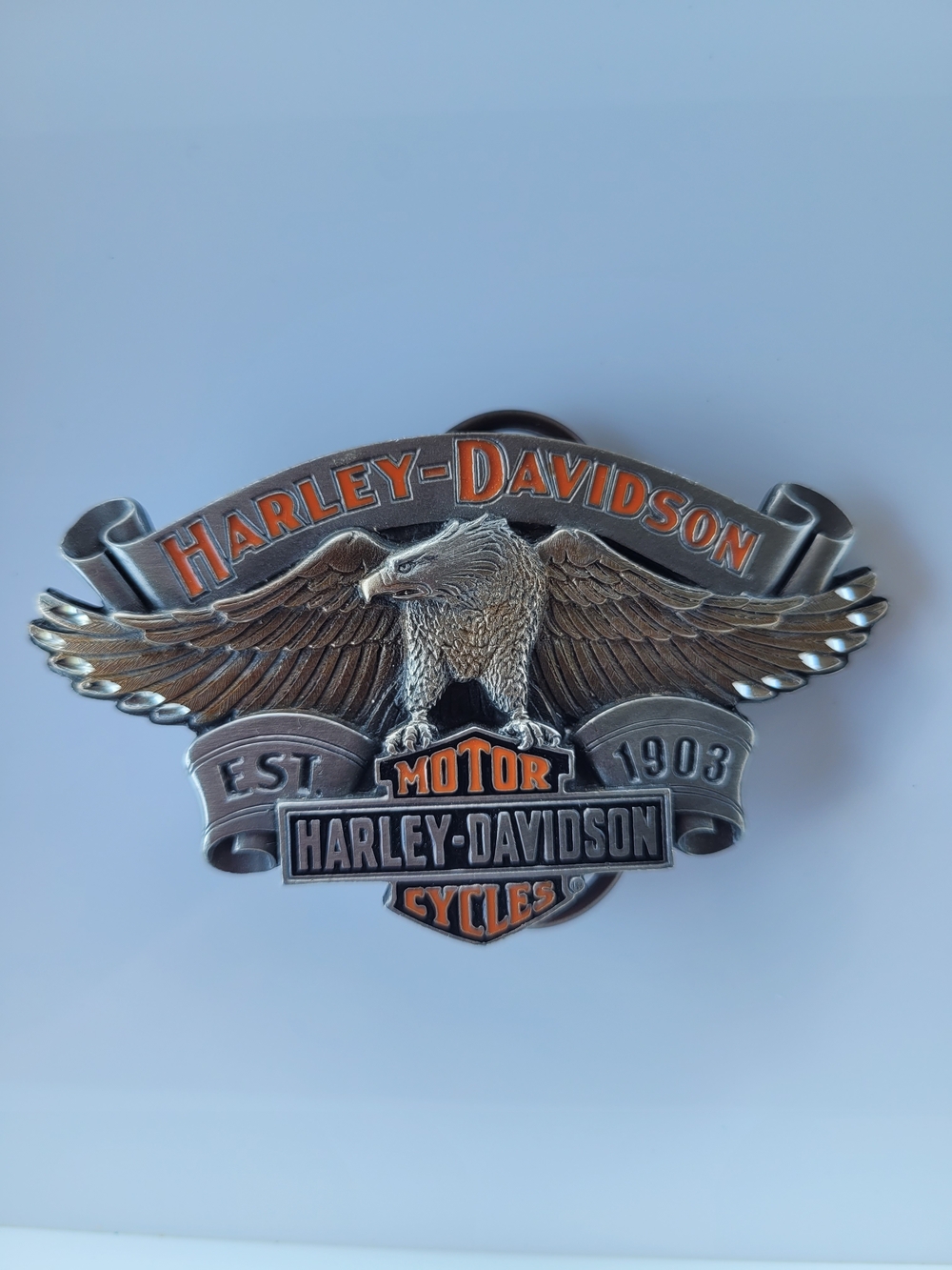 Harley Davidson Vintage Official 2004 Eagle Belt Buckle - Excellent Condition